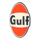 Gulf Blechschild Rund