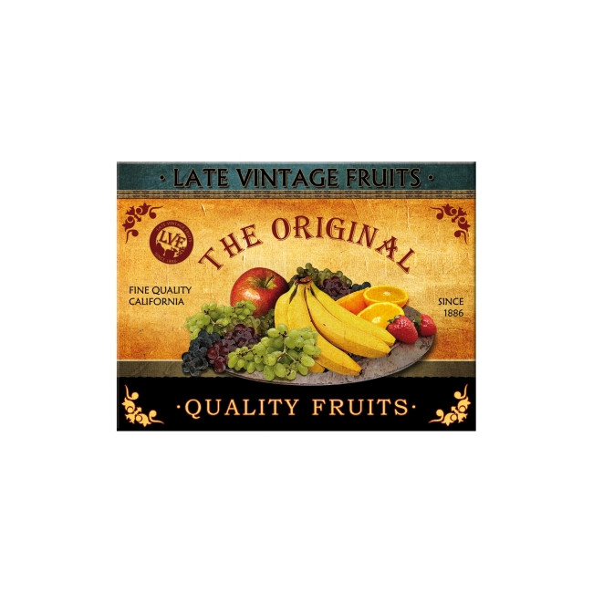 Quality Fruits Kühlschrankmagnet