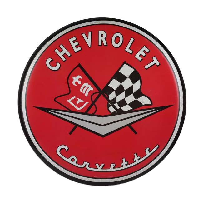 Corvette Blechschild