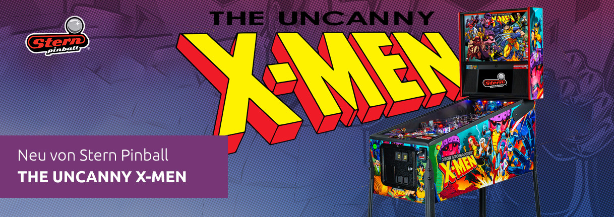 Stern Pinnball X-MEN Banner